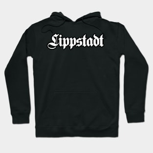 Lippstadt written with gothic font Hoodie